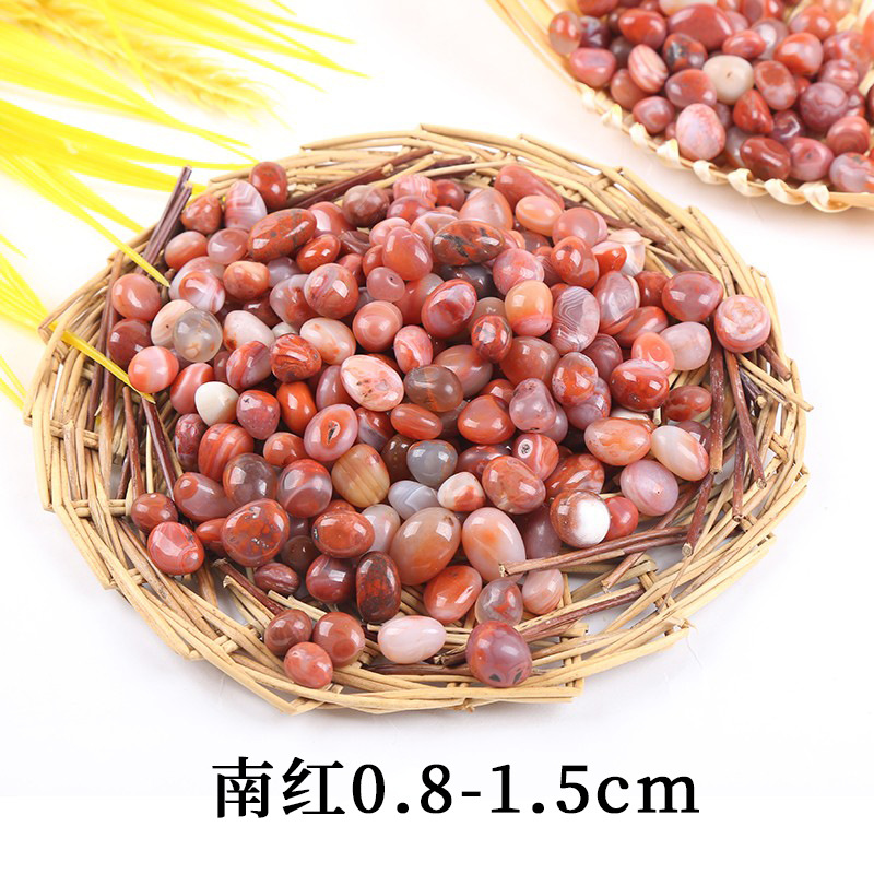 南紅メノウ0.8 ~ 1.5cm(1斤)