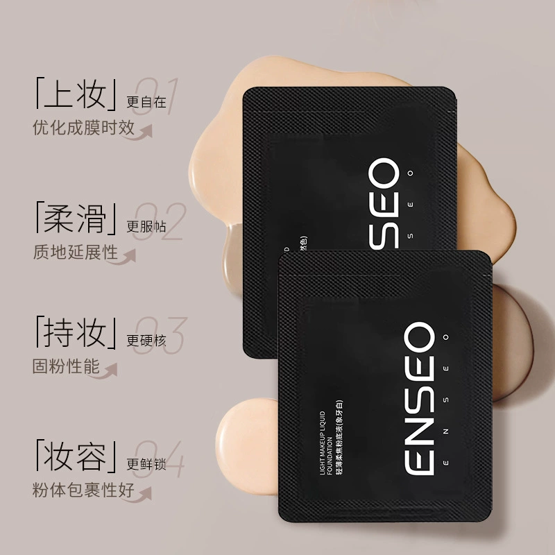 Пробная установка жидкого основания 1mlENSEO Тонкая и мягкая жидкая основа для коксования масла для контроля масла Длительный матовый BB порошок производитель