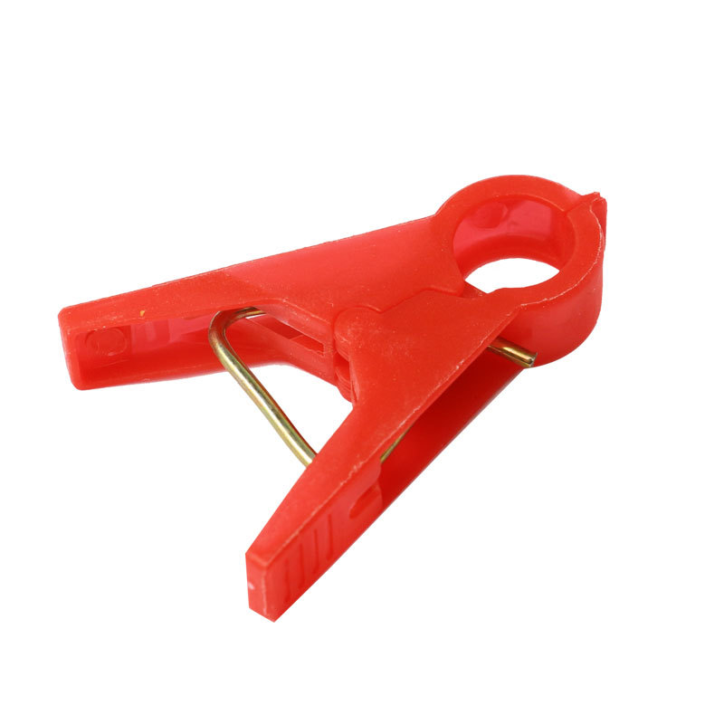 Hanging seedlings Agricultural greenhouse cucumber tomato tomato bundle vine and vegetable plastic tie vine fixed clip 3