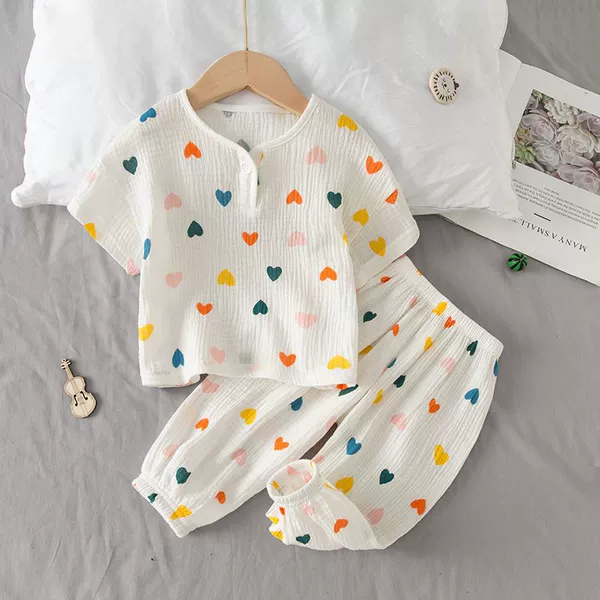 (Rainbow Love Heart (Pufoam Cotton)