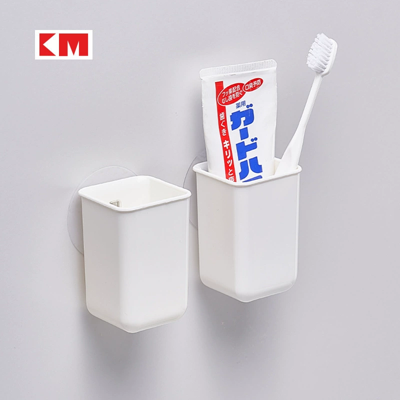 KM1007 настенная полка для хранения, многофункциональный сливной ящик, ящик для хранения зубных щеток, палочек для еды, ванная комната, бесследная полка для хранения мелких предметов