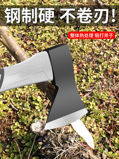 ✅ German Quality Ax for Splitting Firewood, Outdoor High Hardness Ax for Woodworking, Chopping Firewood and Trees, Rural Mountain Opening Hand Ax