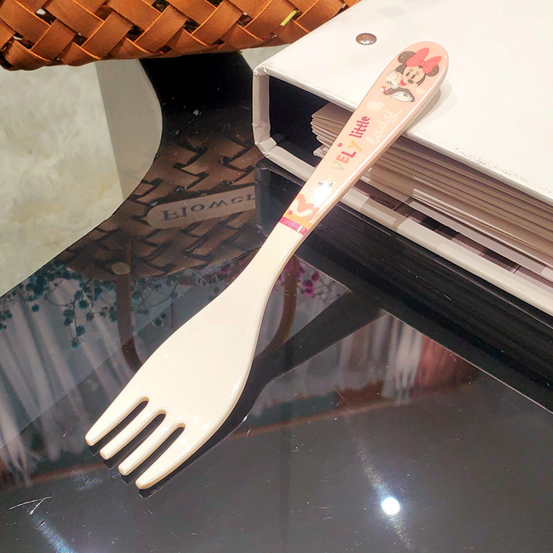 Vajilla infantil auténtica, plato dividido, tazón de resina de melamina con dibujos animados, tazón para comer para bebés, tazón resistente a caídas y al calor