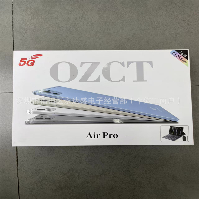 Cross-Border Exclusive Air Pro Tablet Computer Manufacturer Wholesale 5g Card Full Network Sim+Wifi Dual Version