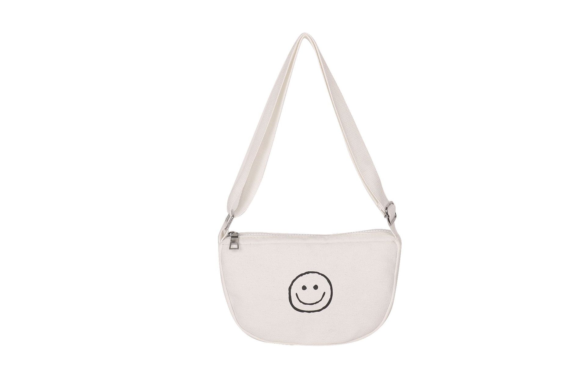 Bolsas para niños coreanos, nuevas bolsas de hombro para niños y niñas, caras sonrientes lindas, letras impresas, bolsas de mochila para niños