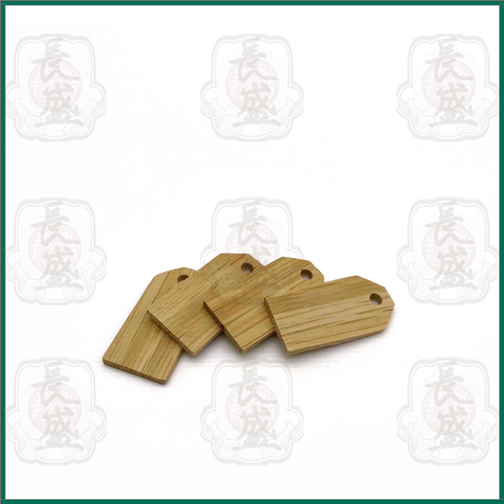 木雕刻小木牌无事牌吊坠饰品忍字情侣对牌礼物DIY刻字竹牌挂件