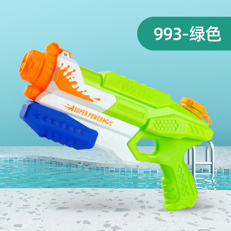 Pistola de agua de parada al por mayor de juguete para niños playa piscina agua tirando agua lucha pistola de agua de gran capacidad