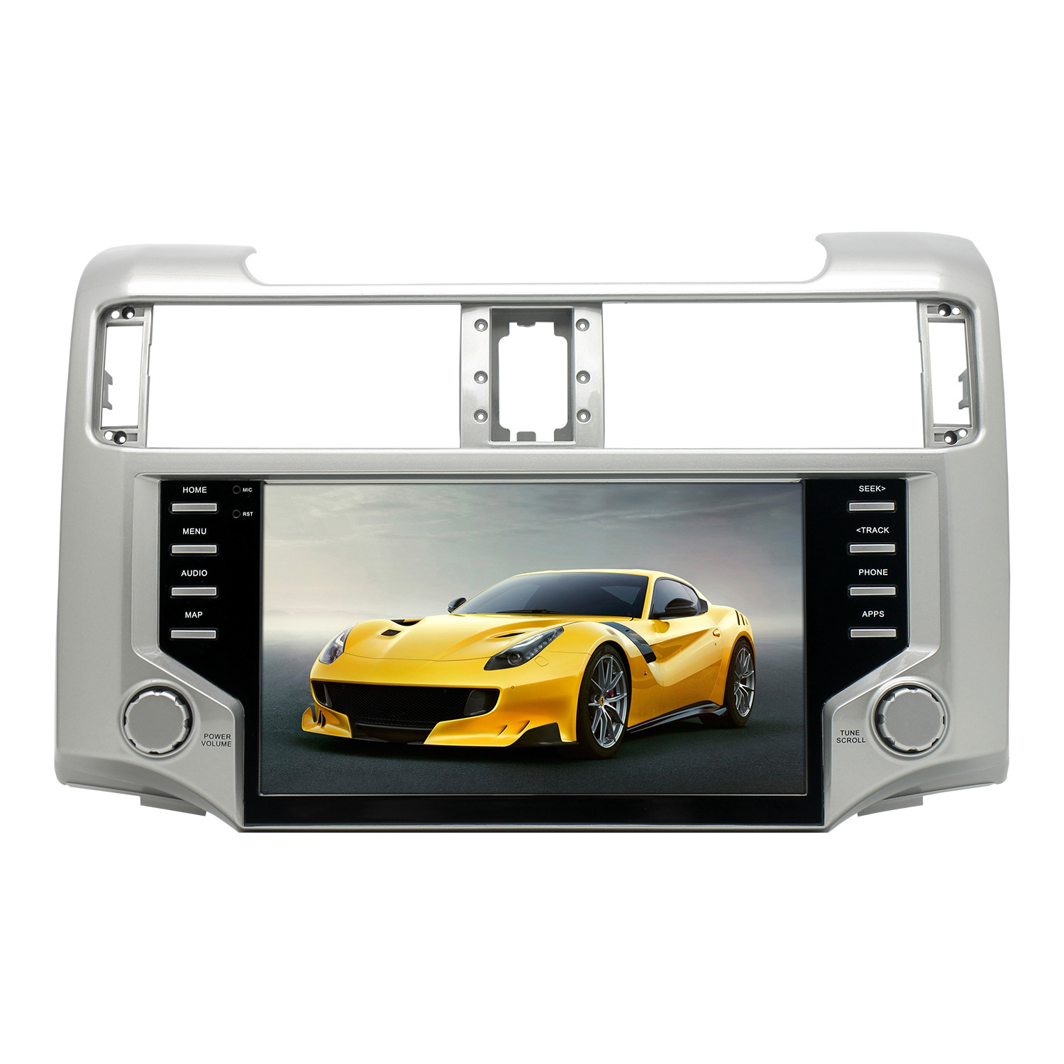 Adecuado para los nuevos modelos 10-22 de Toyota Superstar, reproductor GPS de navegación con pantalla grande Android para automóvil, máquina todo en uno.
