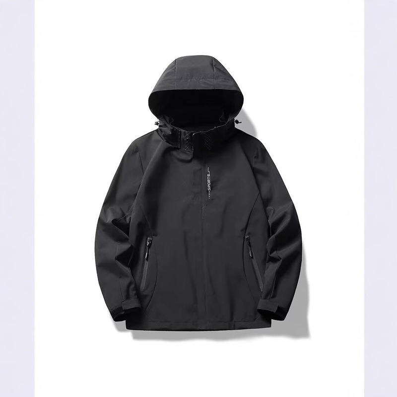 Charge Jacket Men's Autumn and Winter Men's Outdoor Windproof Waterproof Windbreaker Men's Jacket Cardigan Mountaineering Tourism
