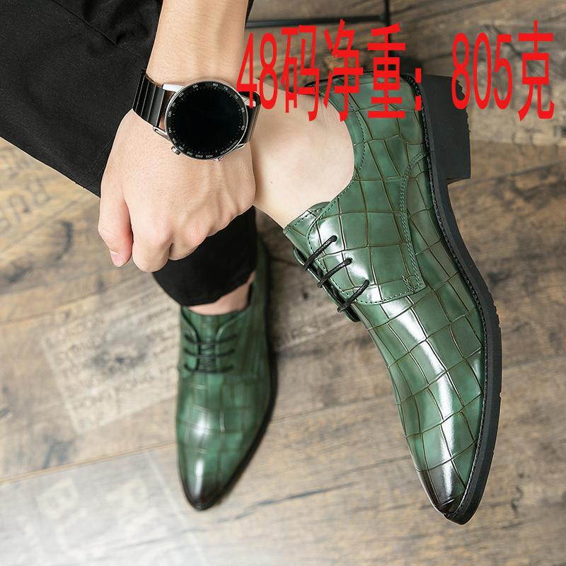 2025 zapatos de cuero de hombre de piedra de negocios zapatos casuales de gran tamaño para hombre británico novio zapatos de boda