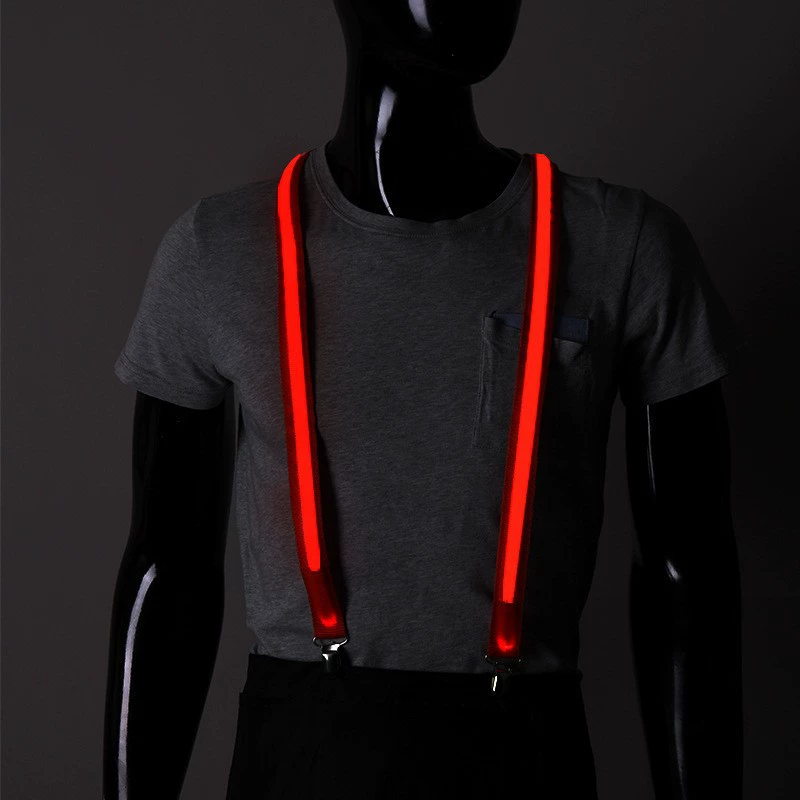 Светящиеся нарукавники и подтяжки для мужчин и женщин, светящиеся жилеты и нарукавники для взрослых, светящиеся наряды для рождественских мероприятий, оптом в наличии