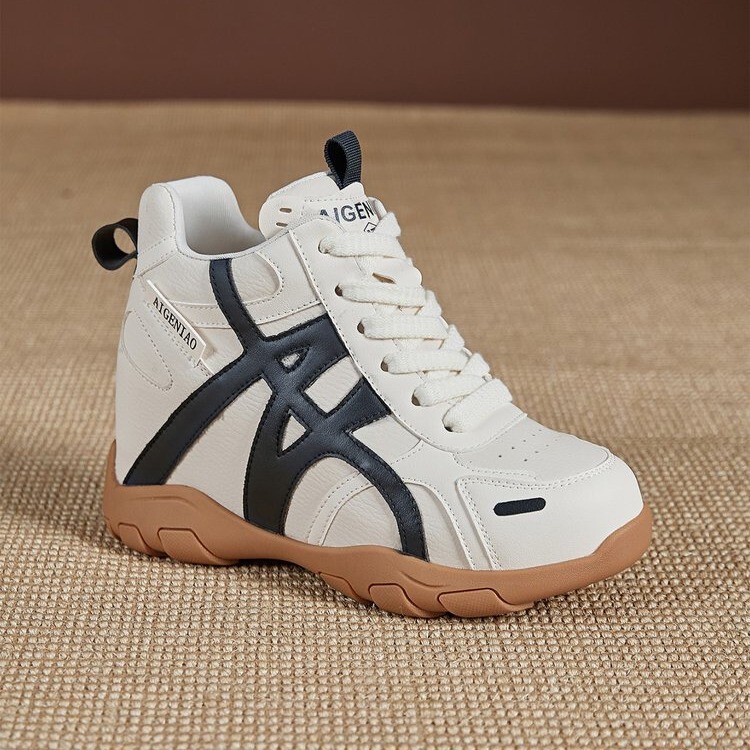 Women's Agan Shoes, Non-Slip and Wear-Resistant, 2025 Autumn New Model, Lightweight Soft-Soled German Training Shoes, 10cm Invisible Height-Increasing Women's Shoes Women's Agan Shoes, Non-Slip and Wear-Resistant, 2025 Autumn New Model, Lightweight Soft-Soled German Training Shoes, 10cm Invisible Height-Increasing Women's Shoes