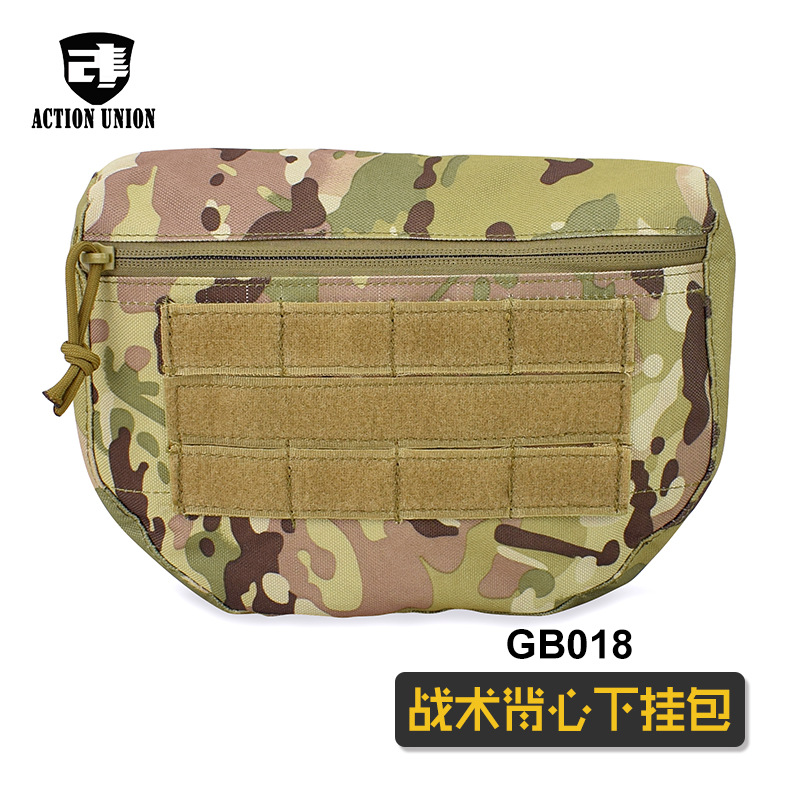Cross-Border Amazon Tactical Vest Hanging Accessory Bag Vest Multi-Functional Sundries Storage Bag
