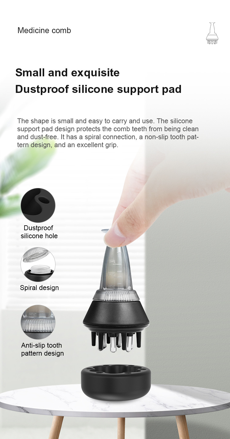 Scalp Applicator Massage Anti Hair Loss Comb Image 9