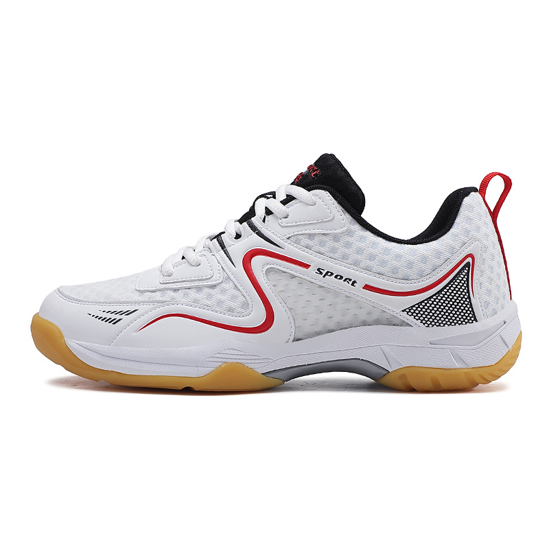 Nuevos zapatos deportivos transfronterizos zapatos de bádminton de hombre zapatos de entrenamiento de tenis de mesa transpirables zapatos de tenis cómodos ligeros estudiantes image 7