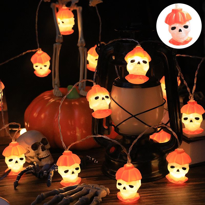 人気LEDクロスボーダーアマゾンハロウィンデコレーションパンプキンゴーストライトストリング装飾飾り付け吊り下げ飾りハロウィンデコレーション|undefined