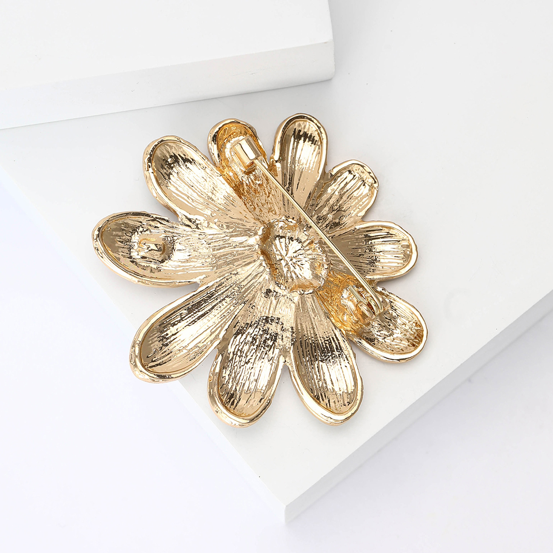 Pastoral Estilo Simple Pin Flor Aleación Esmalte Mujeres Broches display picture 8