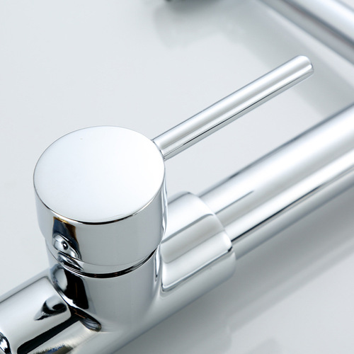 Foreign trade Amazon kitchen faucet hot and cold spring pull-out kitchen sink sink stainless steel mixing valve