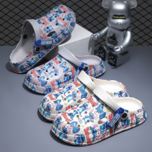 洞洞鞋男夏季外穿防滑踩屎感手术室包头拖鞋开车运动沙滩凉鞋大码