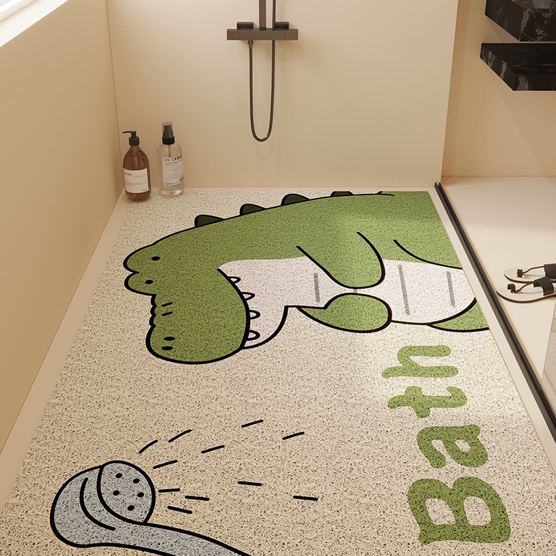 Cartoon Full-Cover Bathroom Non-Slip Mat for Kidsren's Bathing, Cuttable Foot Mat, Anti-Fall and Stain-Resistant Cut Out Wire Ring Drain Mat Cartoon Full-Cover Bathroom Non-Slip Mat for Kidsren's Bathing, Cuttable Foot Mat, Anti-Fall and Stain-Resistant Cut Out Wire Ring Drain Mat