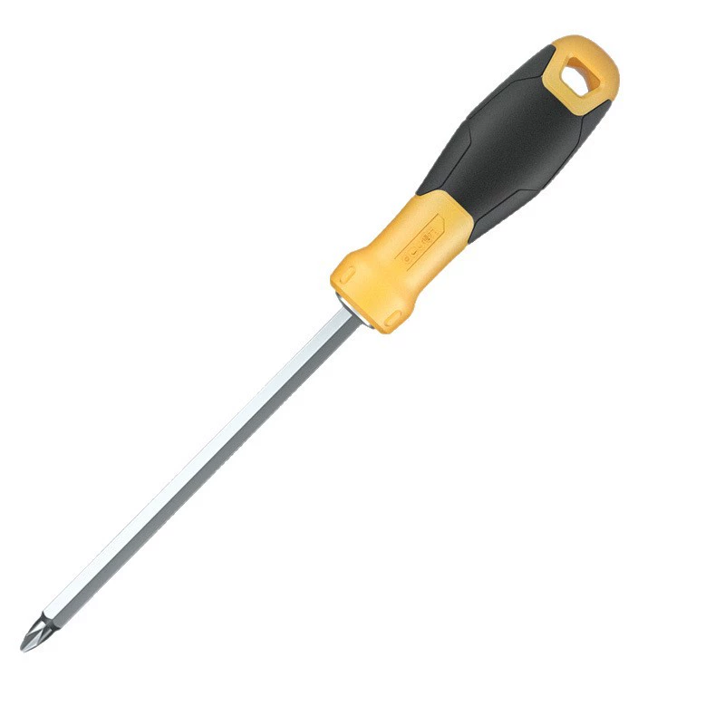 Дели Дели DL626150S двухфункциональная отвёртка 6/PH2x150mm хром-ванадиевая сталь (желтый) (ручка)