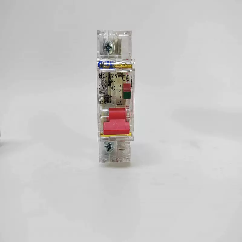 OFA 透明外壳微型断路器NC直流125A空开1P2P3P4P厂家直销DC500V