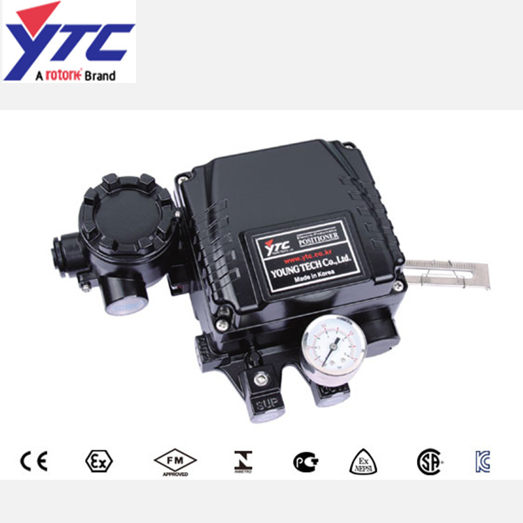 韩国永泰YT-1000R角行程电气阀门定位器