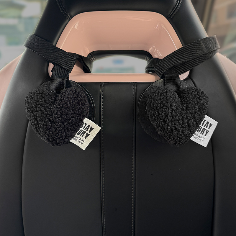 Amor creativo gancho trasero de coche asiento deportivo multifuncional de coche gancho trasero de asiento integrado mujer oculta