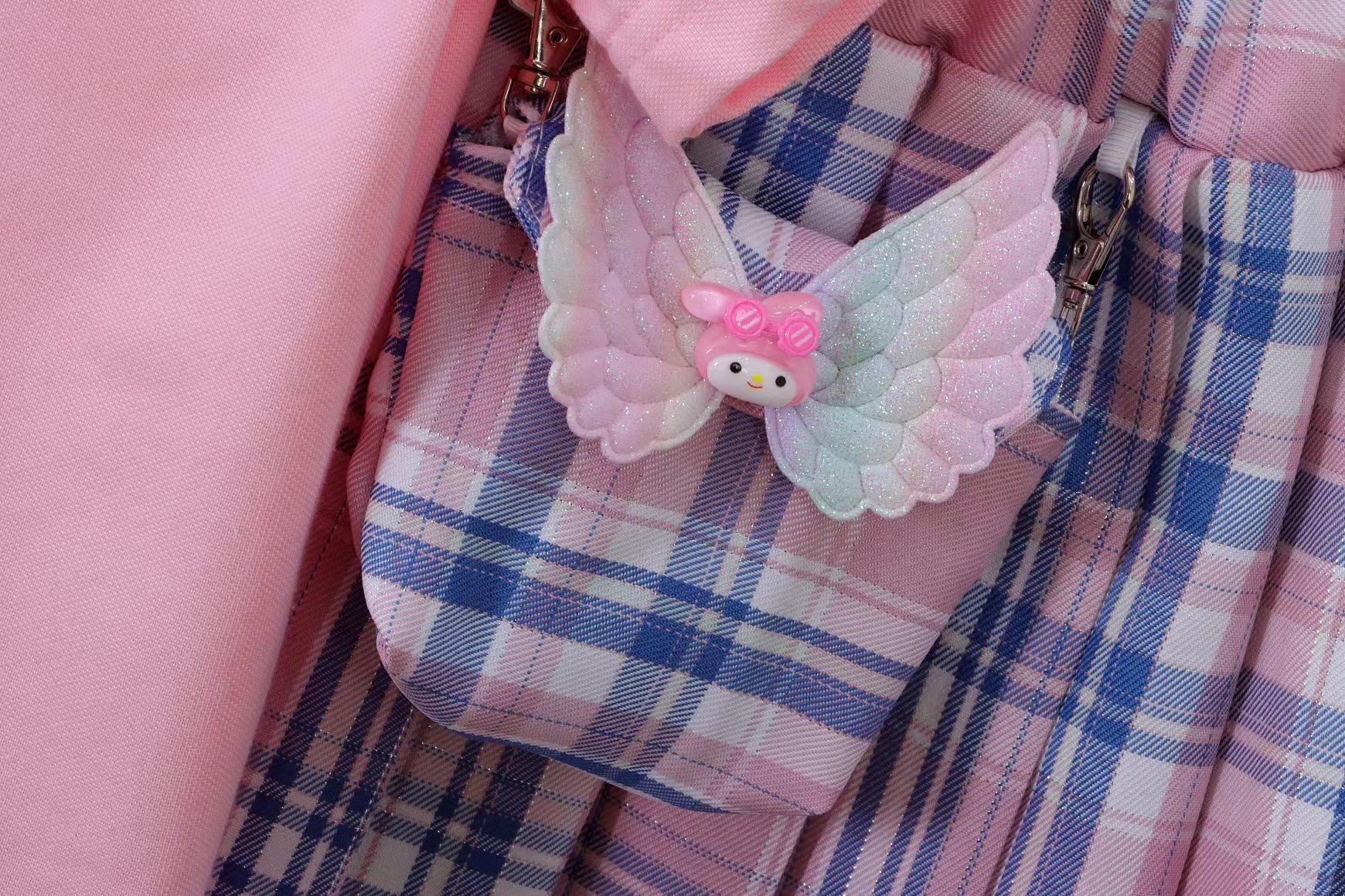Mädchen Sanrio Polo Kragen Rock Set Sommer Für Große Kinder_voghion.com