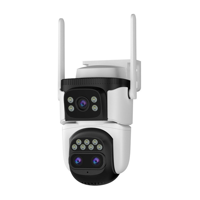 セキュリティ 4 シーン屋外監視カメラ 360 度ナイトビジョンワイヤレスモニター屋外 HD カメラ|undefined