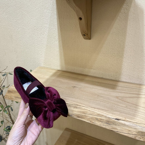 Autumn/Winter Fleece Lined Girls' Shoes  Korean Version New Fashion Princess Shoes for Girls and Babies Warm Dual-Lined Shoes