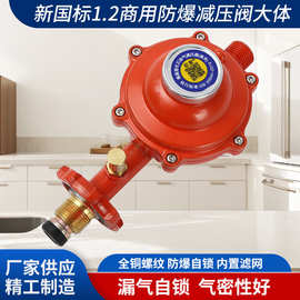 1.2大流量商用液化气减压阀煤气阀自闭防爆安全阀家用煤气灶阀门