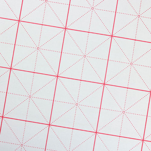 Writing water writing cloth paperless ink imitation rice paper rice grid small 24 grid 23 characters water writing cloth high quality product