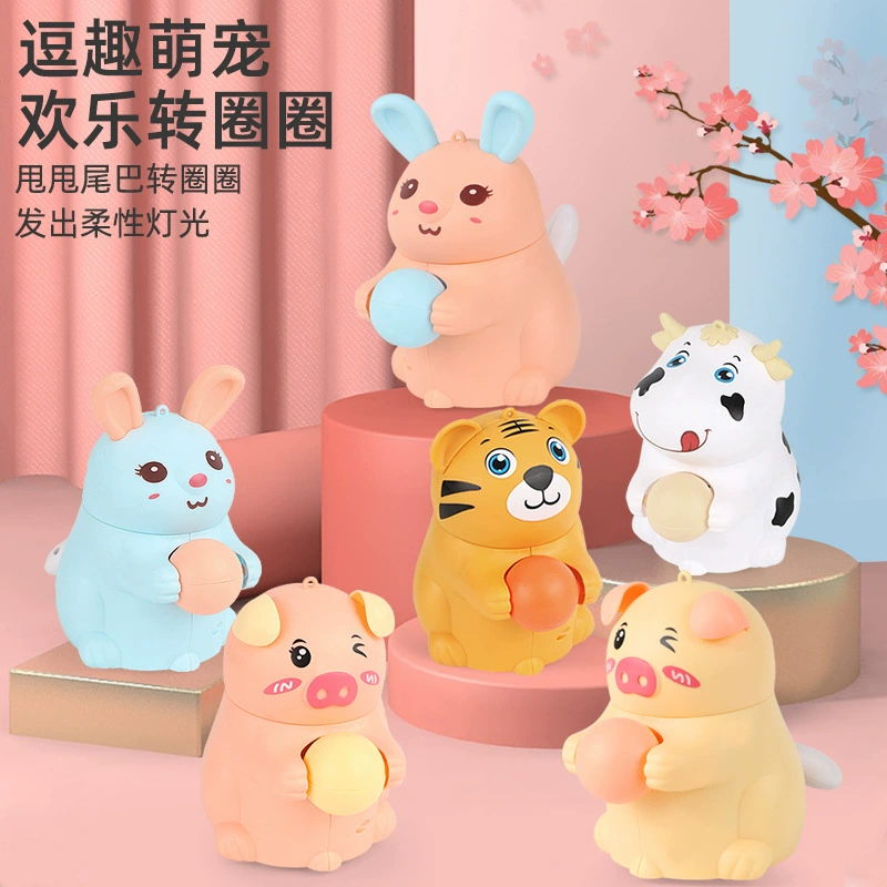 Electric dancing lightweight music toy with light, (Cross-border trading), new collection