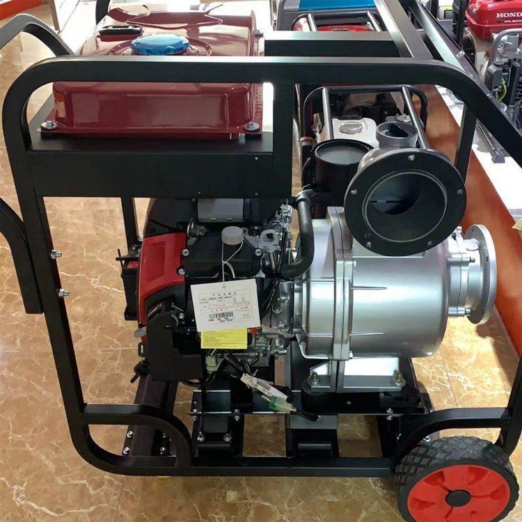 抗洪抢险应急排涝抽水机高扬程接力水泵四冲程汽（柴）油机泵