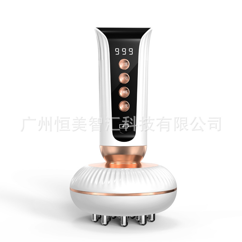 経絡ブラシ通経微電流振動マッサージ器リンパ疎通筋絡五行養生器電動掻爬器|undefined