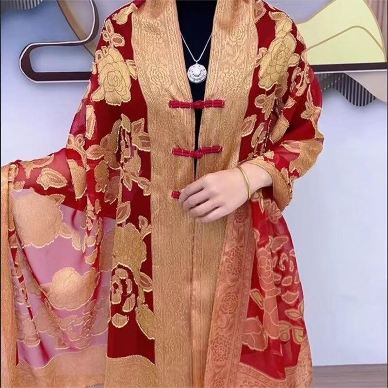 新しい中国風の牡丹の花の手作りのプリントの中国風の爆発的なデザイン|undefined