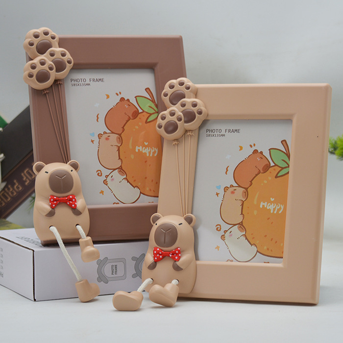 K-Style of Standard 7inch Kidsren's Photo Frame Bear Vertical Cartoon Photo Frame Photo Studio Wholesale Handprint Mud Manicure Gifts K-Style of Standard 7inch Kidsren's Photo Frame Bear Vertical Cartoon Photo Frame Photo Studio Wholesale Handprint Mud Manicure Gifts