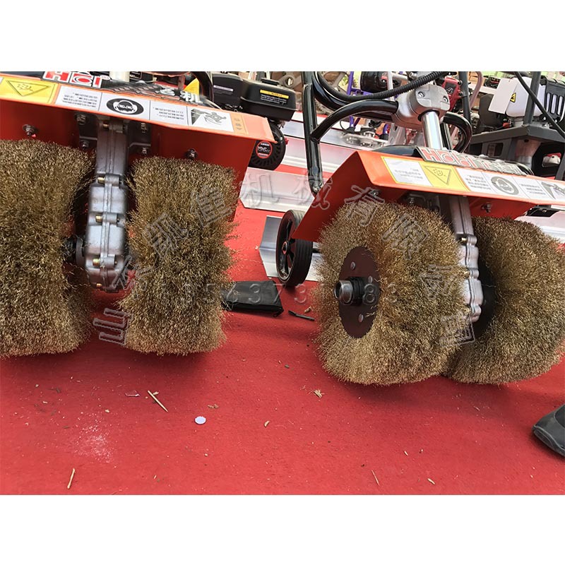 瓦房屋顶除锈设备钢结构屋顶翻新机雨淋钢板打磨机工地脚手架钢管