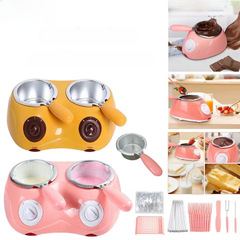 巧克力融化鍋DIY巧克力融化熔爐手工皂精油皂熔化鍋電熱巧克力鍋