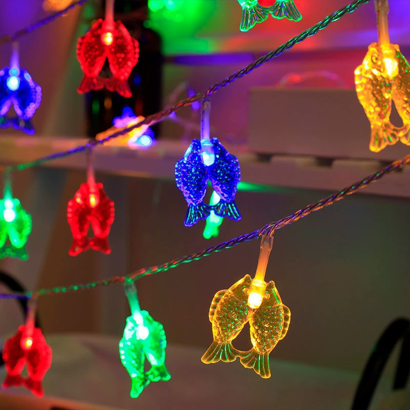 Ленты-светильники LED, мотивы китайских узлов и фонариков, батарейка/USB/солнечная зарядка, различные длины 1,5–20 м