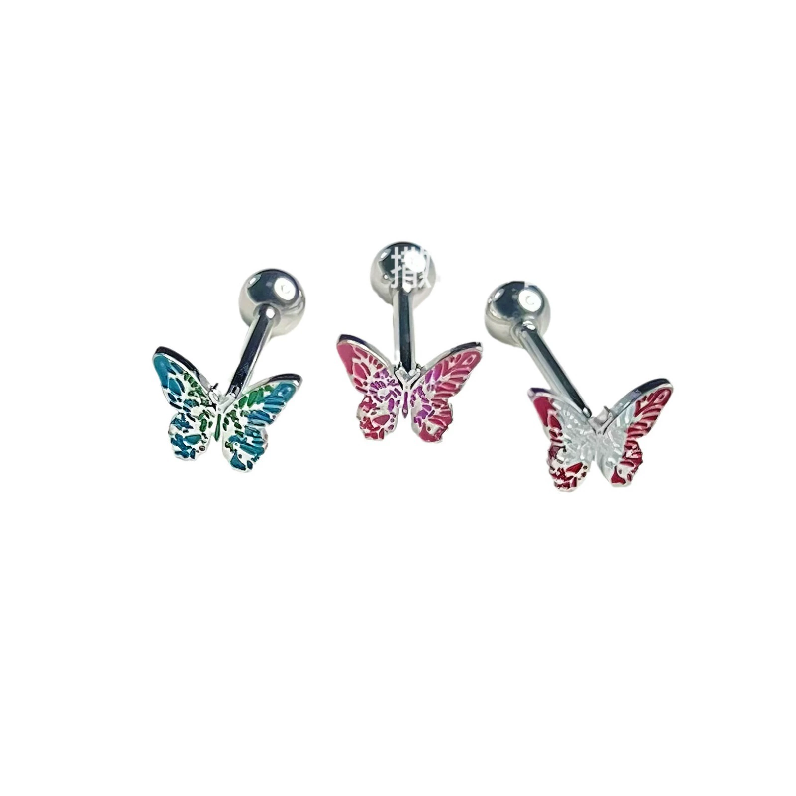 Tongue piercing stainless steel