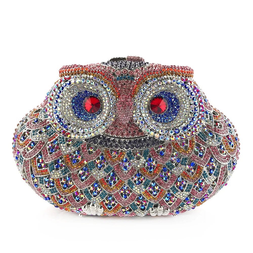 Owl Clutch Bag