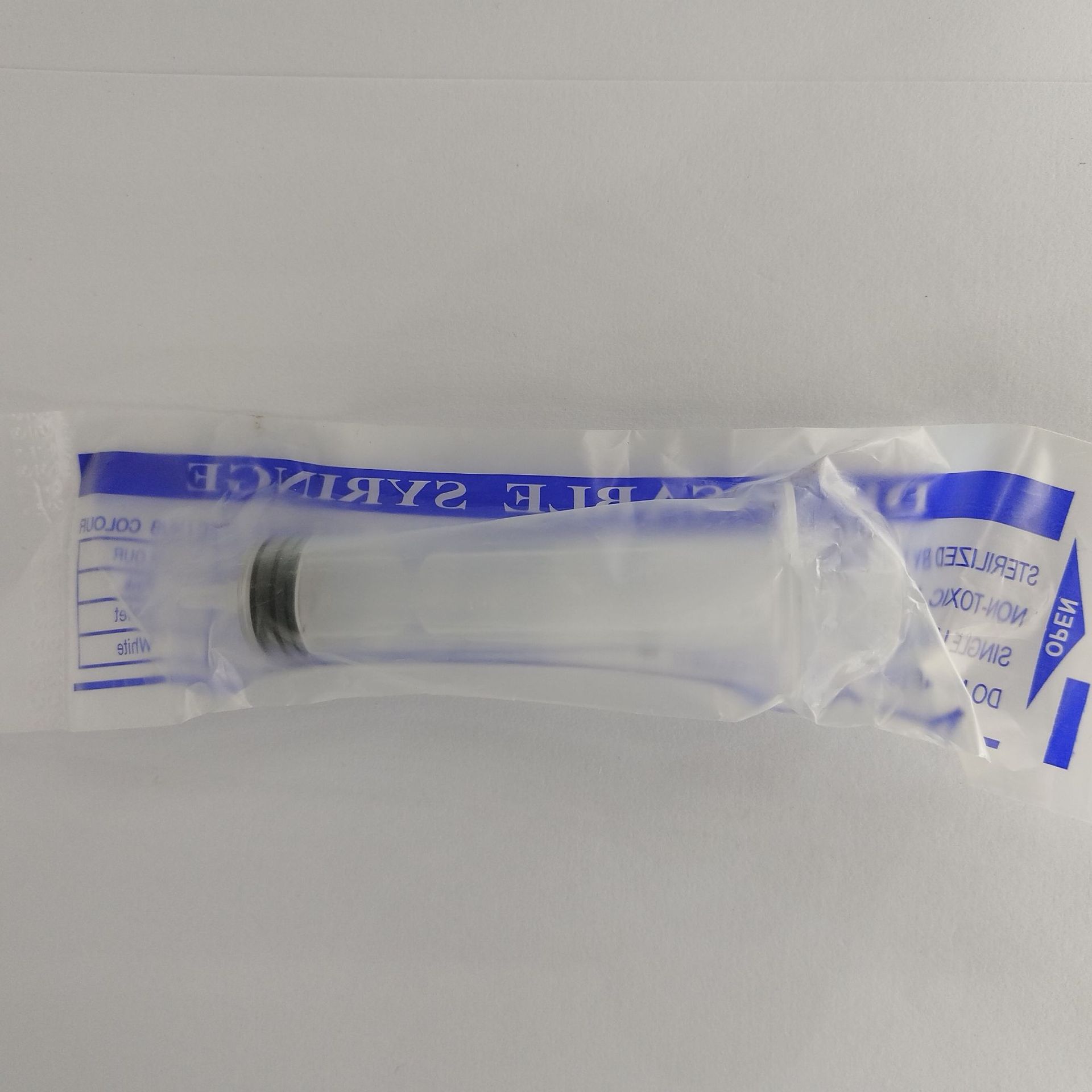 Comercio exterior al por mayor 1-500ml jeringa de plástico desechable boca recta con aguja jeringa animal