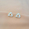 Advanced brand earrings, cute silver needle from pearl, 2023 collection, high-end, wholesale, silver 925 sample, European style