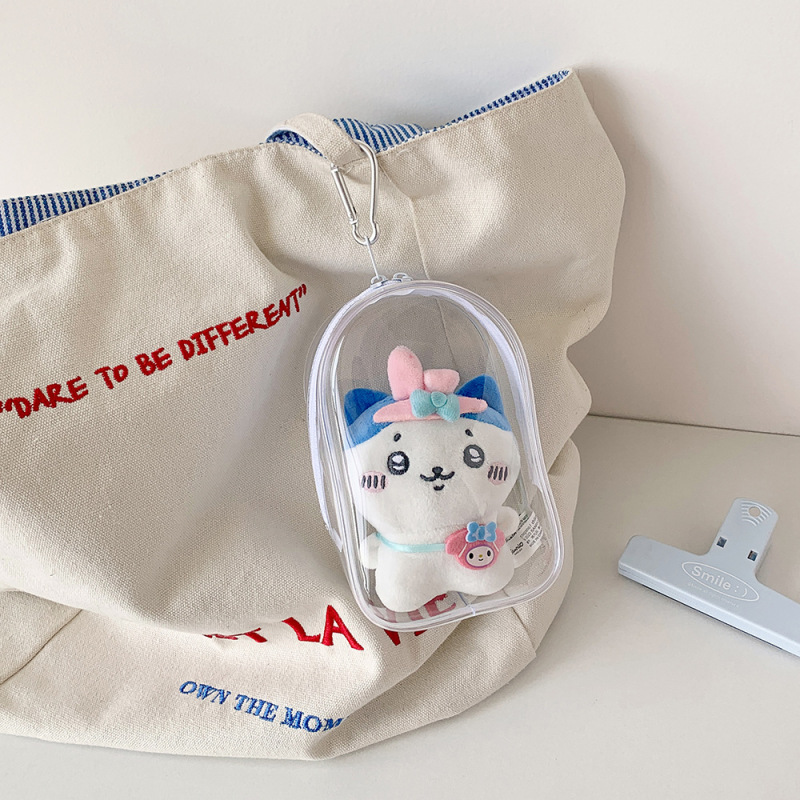 Labubu ブラインドボックス収納袋防塵保護カバー赤ちゃんの散歩ディスプレイバッグドーパミンカラートレンディな収納袋|undefined