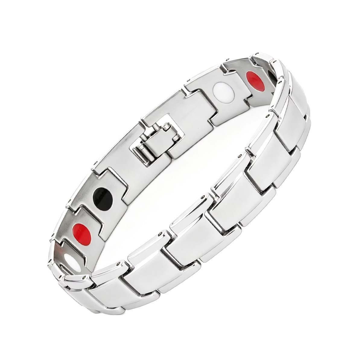 YUNJIN Amazon transfronteriza explosión pulsera imán desmontable Europa y América pulsera de aleación de pareja de hombres al por mayor