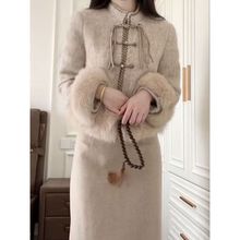 小香风套装女秋冬季小个子气质短外套半身裙子感小洋装两件套