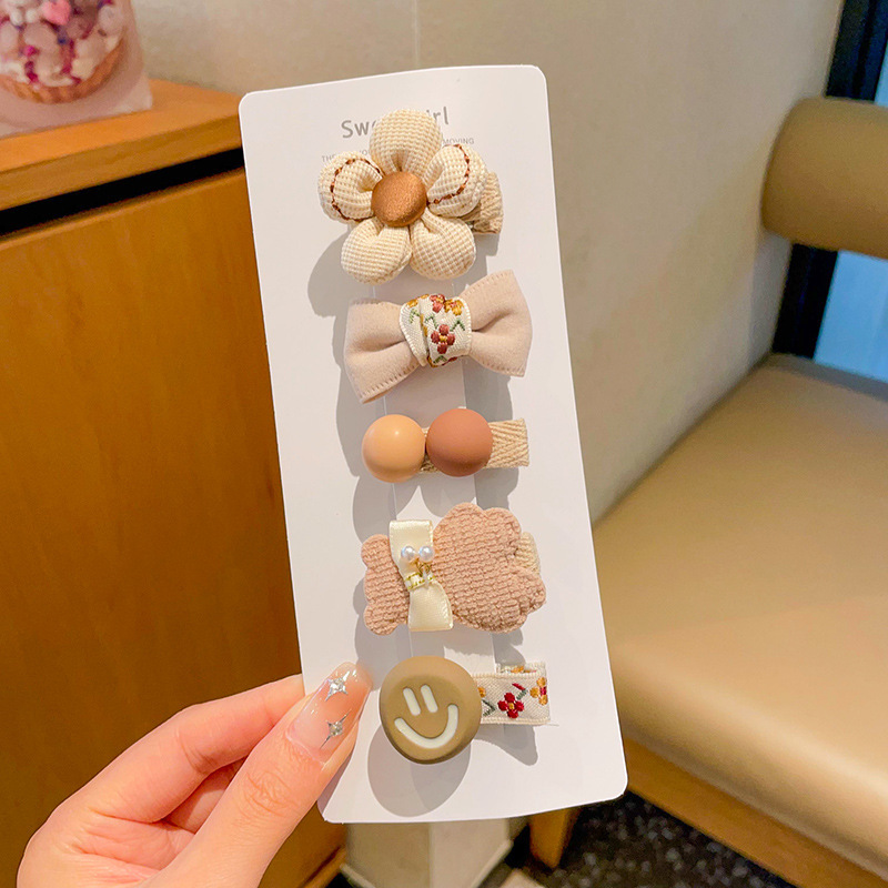 3 # Smiley Flower Juego de 5 piezas-todo incluido. @