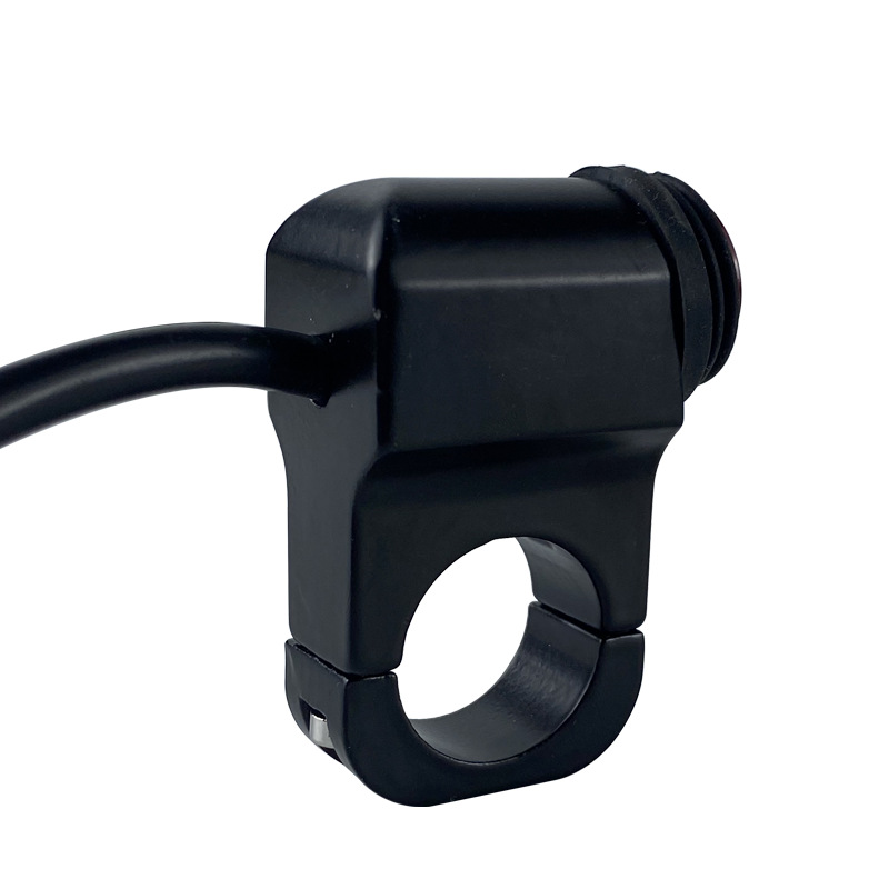 Accesorios de la motocicleta modificación interruptor de aleación de aluminio a prueba de agua luz roja interruptor de tres engranajes faro LED spotlight interruptor de alimentación